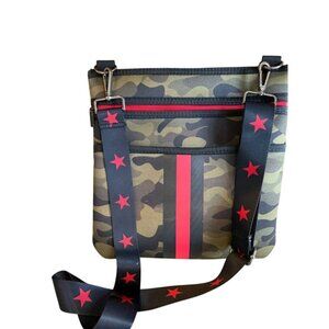 NWOT (other) Haute Shore Neoprene Crossbody Camo Bag.
